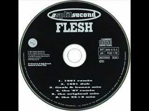 A Split Second - Flesh - 1986 - 80's NEW BEAT