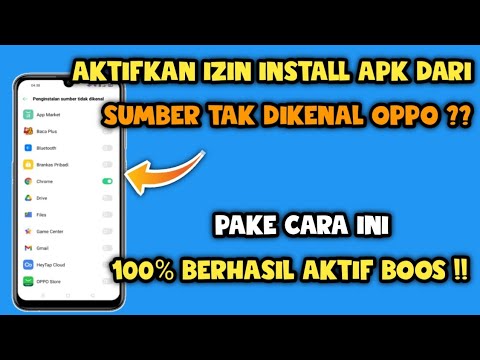 How to enable permission to install applications from unknown sources on Oppo phones | Permission...