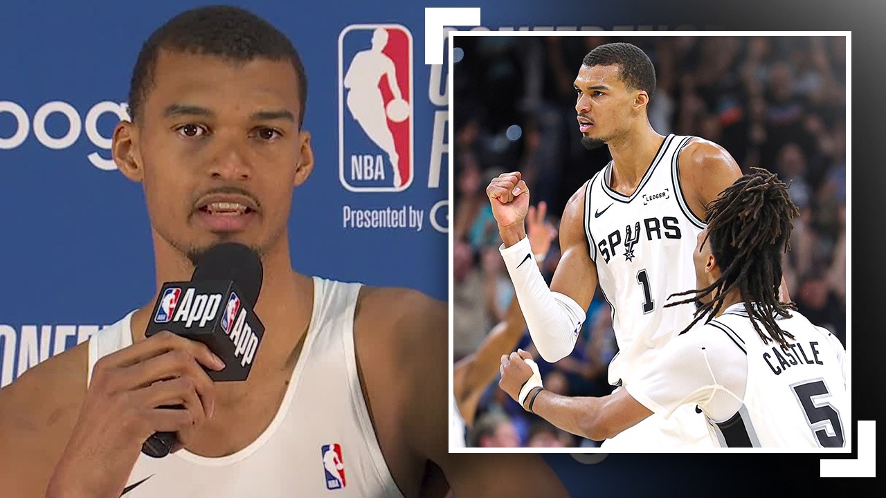 Wemby Sounds Off After Dominant Game 4 Performance vs Thunder 👽 | May 24, 2026