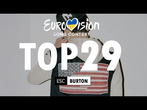 EUROVISION - ESC 2017 : TOP 29 (08/03)