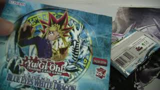 Yu Gi Oh Blue Eyes White Dragon Pack is Back! TC Cards opens 25th Anniversary Yu Gi Oh Card Box !