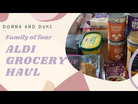 ALDI GROCERY HAUL | FOOD SHOP | BUDGET