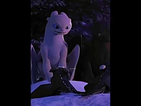 Definitely my favorite scene #httyd #toothless #nightlights #lightfury #shorts @laulauedits