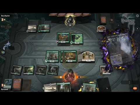 MTGA Golgari Adventure vs Golgari Rankle