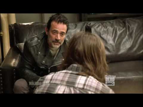 Talking Dead - Jeffrey Dean Morgan on Negan and Carl's relationship