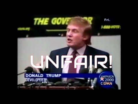 Rare Footage Of Donald Trump: Presidential Debates Are Very Unfair