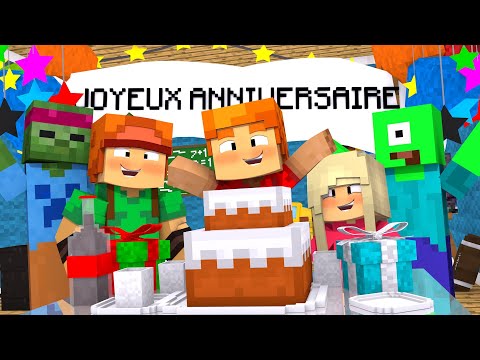 ON FÊTE L'ANNIVERSAIRE DE MON FILS BILLY sur MINECRAFT !!