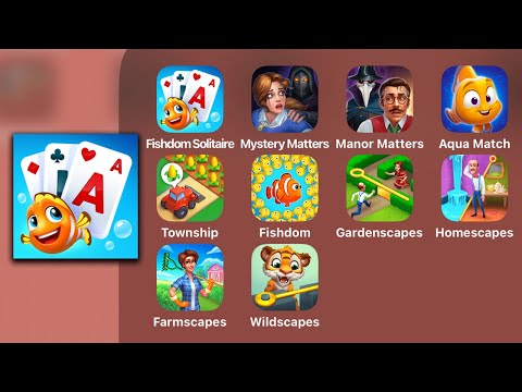 Fishdom Solitaire - Gameplay Walkthrough - Epic Fish & Card Puzzle Game (iOS, Android)