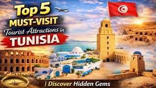 Top 5 Must-Visit Tourist Attractions in Tunisia 🇹🇳 | Discover Hidden Gems