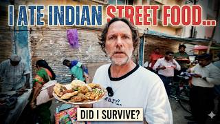 MY FIRST TIME IN INDIA: Street Food and People Surprised Me