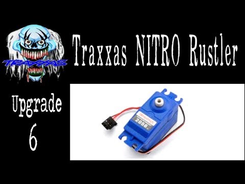 Banshee - Traxxas Nitro Rustler - Level 6 Upgrade - Traxxas Waterproof Servo, Plus More