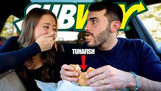 Taking My Italian Husband To Try Subway For The First Time!!!!