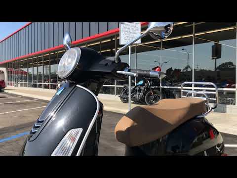 Onyx Moto / 2018 Vespa GTS 300 ABS / Scooter Walk Around Clip