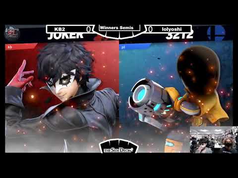 The Side Deck #73 - KB2 (Joker) VS lolyoshi (Mii Gunner) - SSBU Winners Semi's
