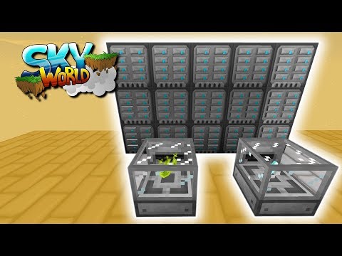 20Mrd Items Speichern! MEGA Server Upgrade! - #16 - Minecraft Sky World