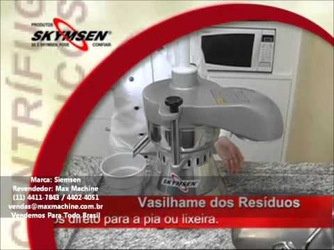 Centrifuga de Sucos Inox - SIEMSEN / Max Machine