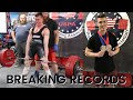 MY FIRST POWERLIFTING MEET - Setting State Records - Junior Elite Total