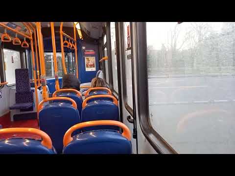 Leaving Cumnock bus station on an Stagecoach Western Alexander Dennis Enviro 200 5/1/22