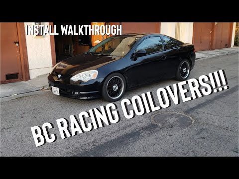 BC Racing Coilover Install (Project RSX Part 5)