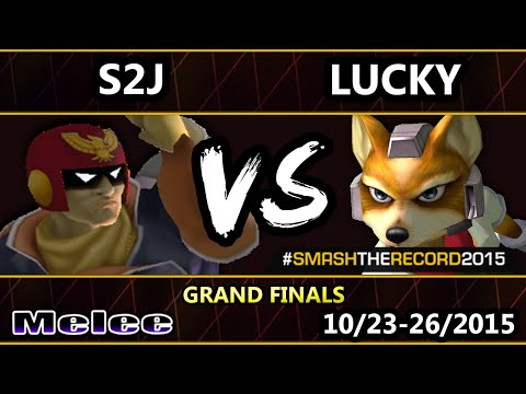 STR2015 - Lucky (Fox) Vs S2J (C.Falcon) SSBM Grand Finals - Smash Melee