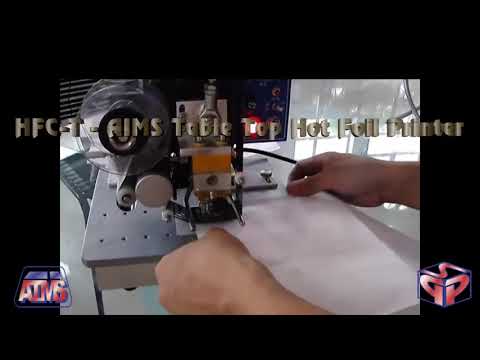 Table Top Foil Stamping Machine