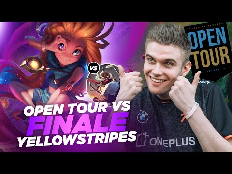 RHOBALAS : FINALE OPENTOUR VS YELLOWSTRIPES - ZOE VS CORKI | LOL FR