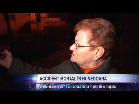 ACCIDENT MORTAL ÎN HUNEDOARA