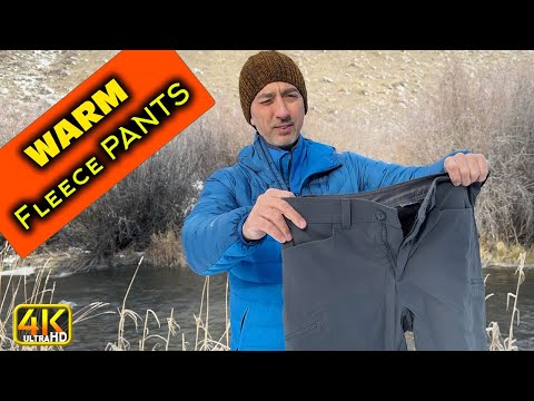 Ultrawarm Fleece Adventure Cargo Pants: Eddie Bauer #fleece Lined Pants (4k UHD)