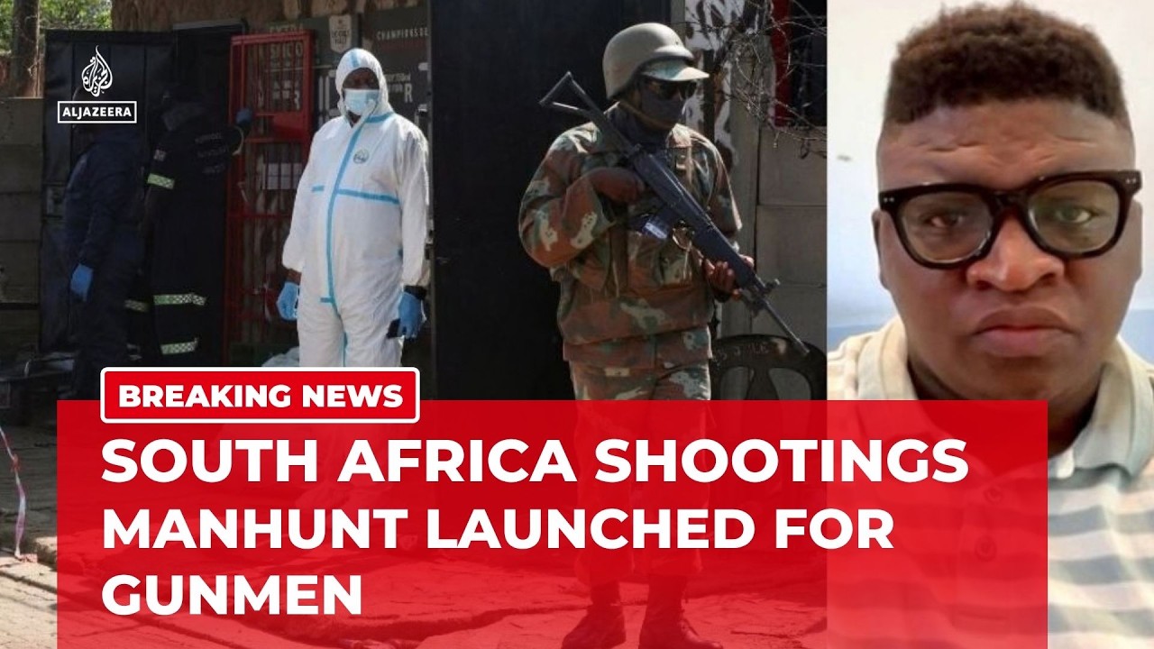 South Africa mass shootings kill at least 27 as illegal guns fuel mass violence, journalist says
