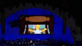 The Simpsons "Spider Pig" by Gay Men's Chorus, Professor Frink, "Land of Chocolate" Hollywood Bowl