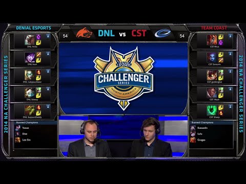 Coast vs Denial eSports | Game 2 Quarter Finals S4 NA CS #2 Summer 2014 | CST vs DNL G2