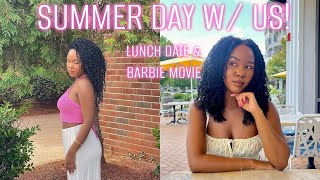 SPEND THE DAY WITH US | SUMMER SISTER DAY!| LUNCH DATE & BARBIE MOVIE