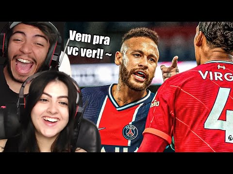 NEYMAR PERDEU A LINHA! (FutParódias) ♫ FACILITA AÍ - QUANDO O ZAGUEIRO ENCHE O SACO 🤬 | REACT