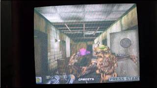 Atari Area 51 Site 4 1998 Arcade: *Strong Flashes And Strobing*  Actual Hardware Gameplay