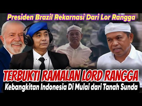 RAMALAN LORD RANGGA KE KANG DEDI JADI KENYATAAN: SUNDA EMPIRE AKAN SEGERA BERDIRI