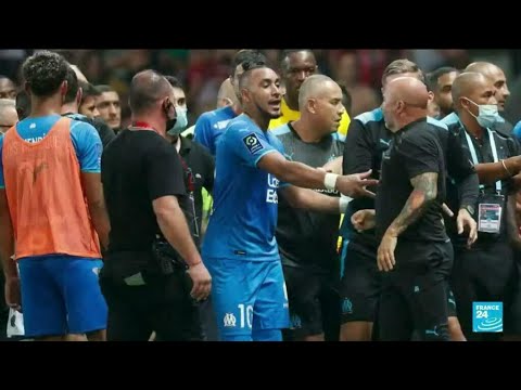 Nice-Marseille Ligue 1 game abandoned after fan violence • FRANCE 24 English