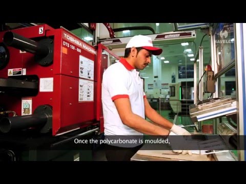 Havells electrical switches manufacturing process