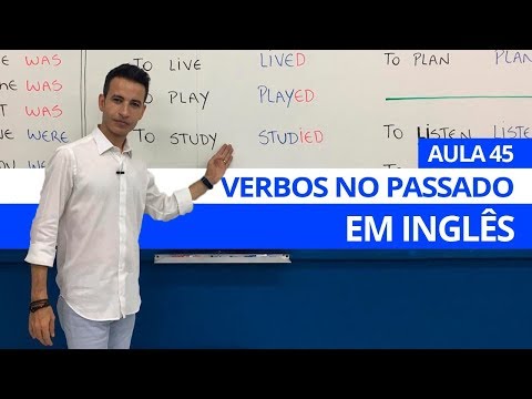 EVERYTHING YOU NEED TO KNOW ABOUT THE PAST TENSE IN ENGLISH - CLASS 45 FOR BEGINNERS - PROFESSOR ...