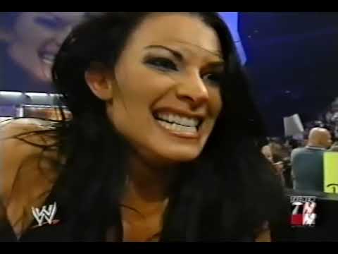 11.11.02 RAW - Terri Runnels vs Victoria (Trish Stratus saves Terri)