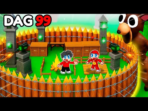 Doodie og Jeg VANDT I Roblox 99 Nights In The Forest!