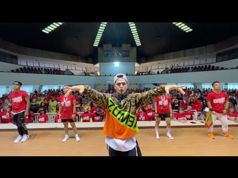 PORON POMPON (LIVE) in Malaysia & Indonesia | Zumba | TML Crew Kramer Pastrana