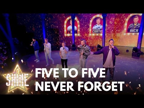 Five To Five perform Take That's 'Never Forget' - Let It Shine 2017 - BBC