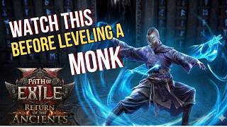 Martial Artist (Monk) Leveling Tips for Smooth Campaign Progression | POE 0.5
