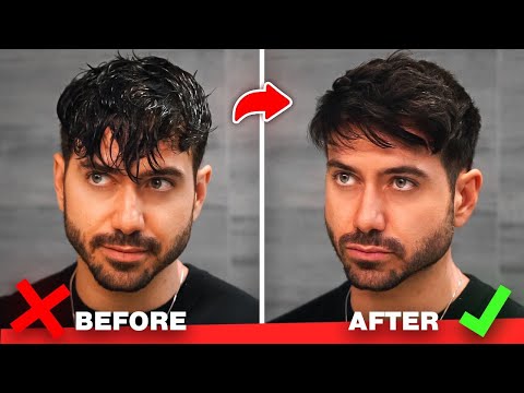 2 Easy Men's Hairstyles (full tutorial)