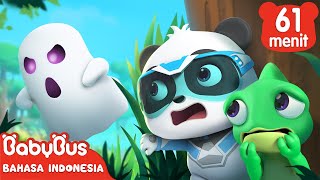 Download lagu Tolong！Itu Hantu！🦎| Super Panda | Tim Penyelamat Super | Kartun Anak | BabyBus Bahasa Indonesia mp3