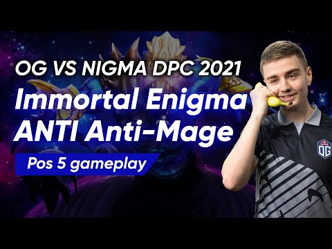 Enigma by N0tail | OG vs Nigma | Full Gameplay Dota 2