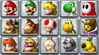 Mario Kart 7 - All Characters