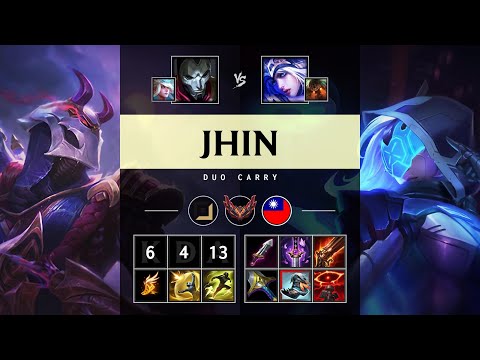 Jhin ADC vs Ashe - TW Grandmaster Patch 25.19