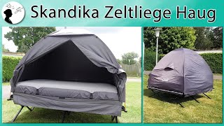 Skandika Feldbettzelt | Zeltliege Haug | Aufbau | Vorstellung | selbst gekauft