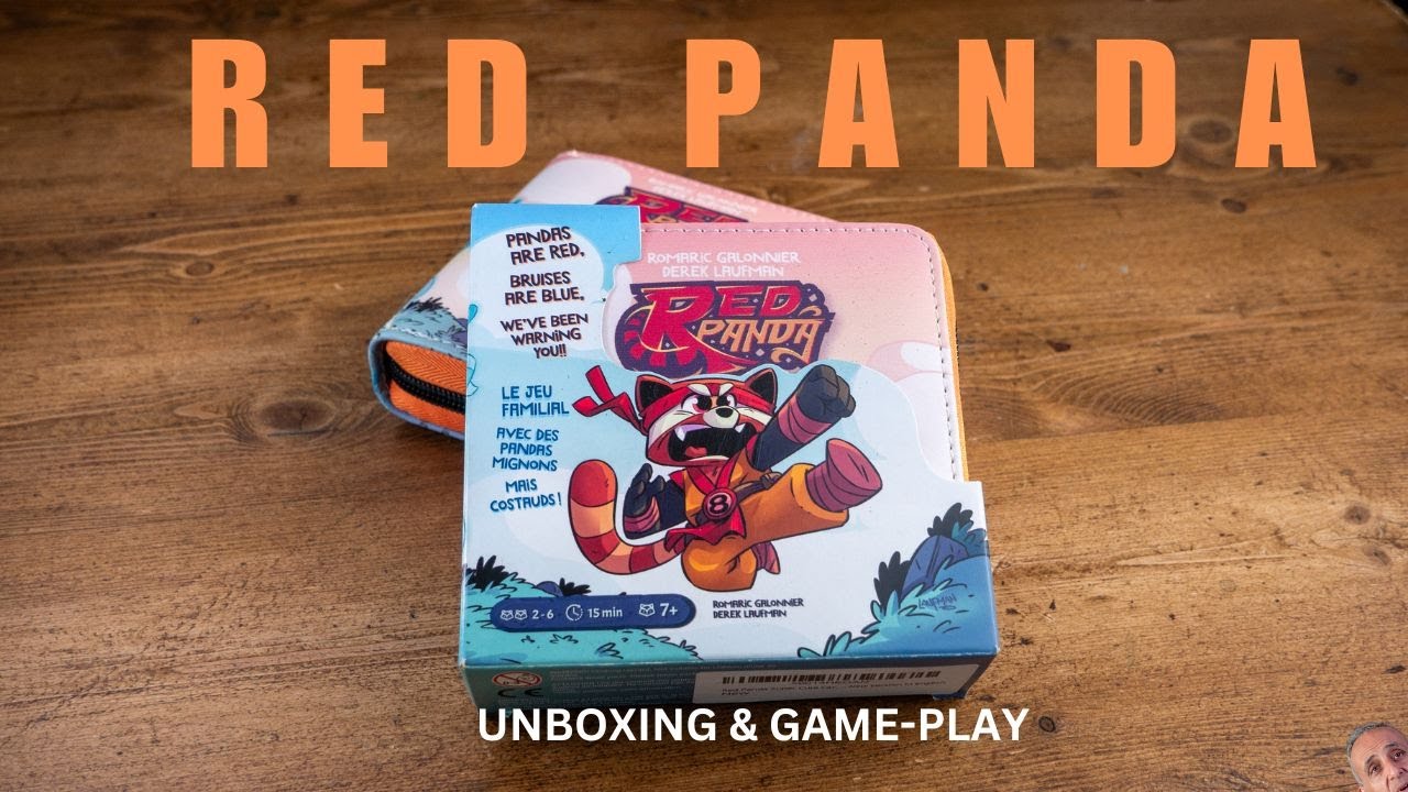 Red Panda: Unboxing and Game-play